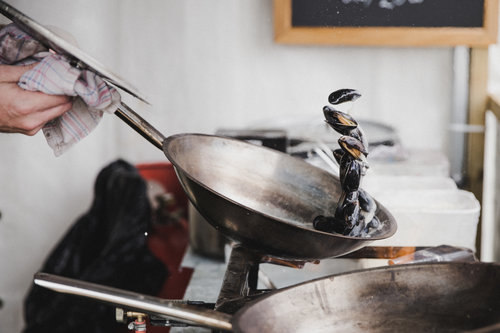 Cream And White Wine Mussel Recipe